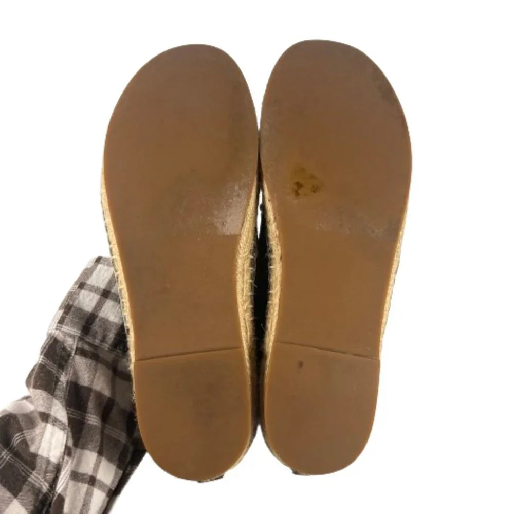 14th &‎ Union Womens Shoes Espadrille Flat Loafers 3D Flowers Bohemian Size 7.5